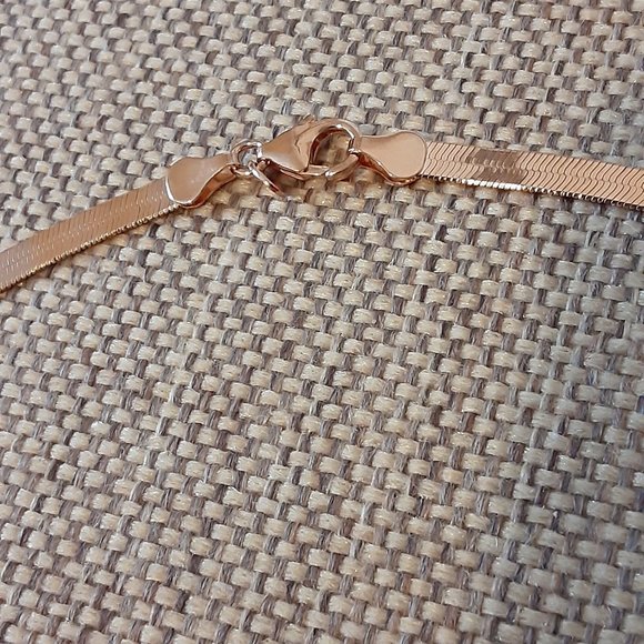 Bronzo Italia(R) 20" Reversible Herringbone Necklace - Picture 7 of 8